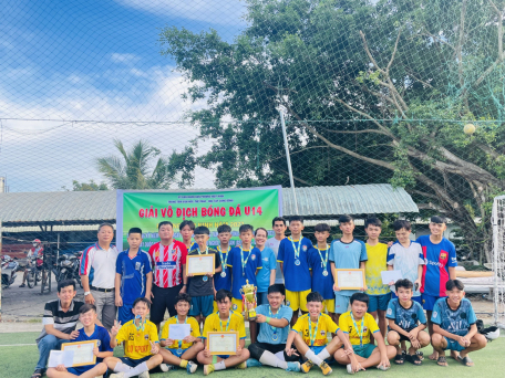 Phường Hiệp Ninh: Tổ chức giải bóng đá U14
