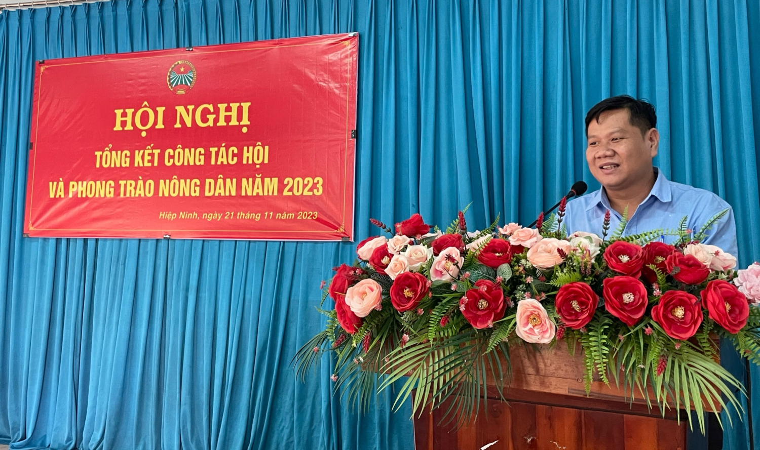 Hội nông dân phường Hiệp Ninh tổ chức tổng kết công tác Hội và phong trào nông dân năm 2023 và phương hướng nhiệm vụ năm 2024
