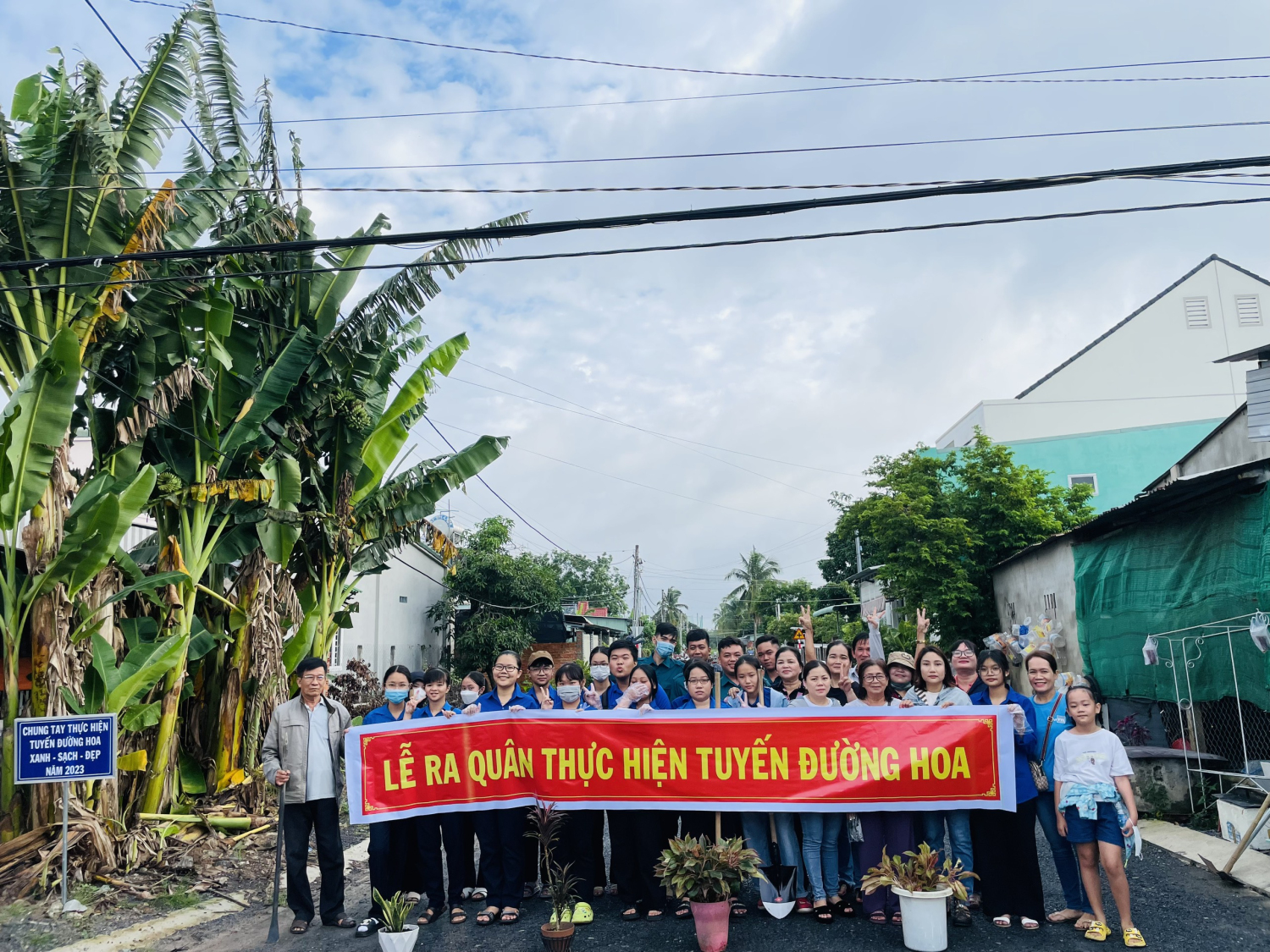 Phường Hiệp Ninh: Thực hiện Mô hình “Tuyến đường hoa”, “Khu phố không rác”