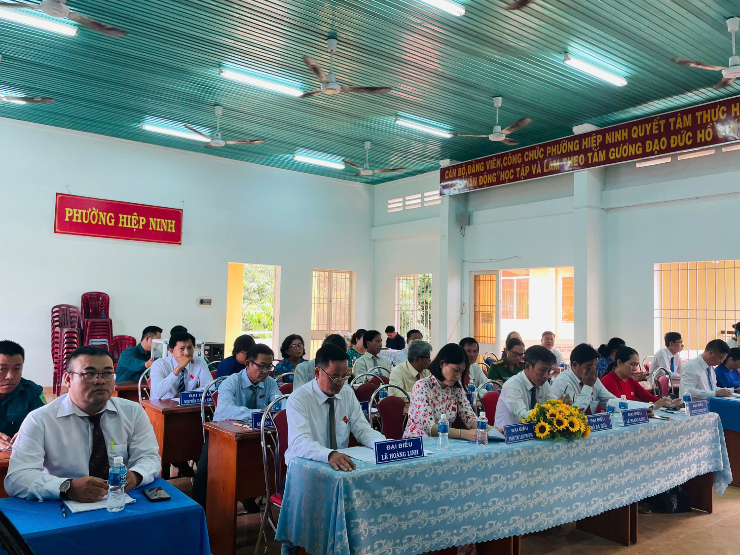 Kỳ họp thứ 9, HĐND phường Hiệp Ninh khóa XII: Cho thôi làm nhiệm vụ đại biểu HĐND và bầu bổ sung chức danh của HĐND, UBND phường